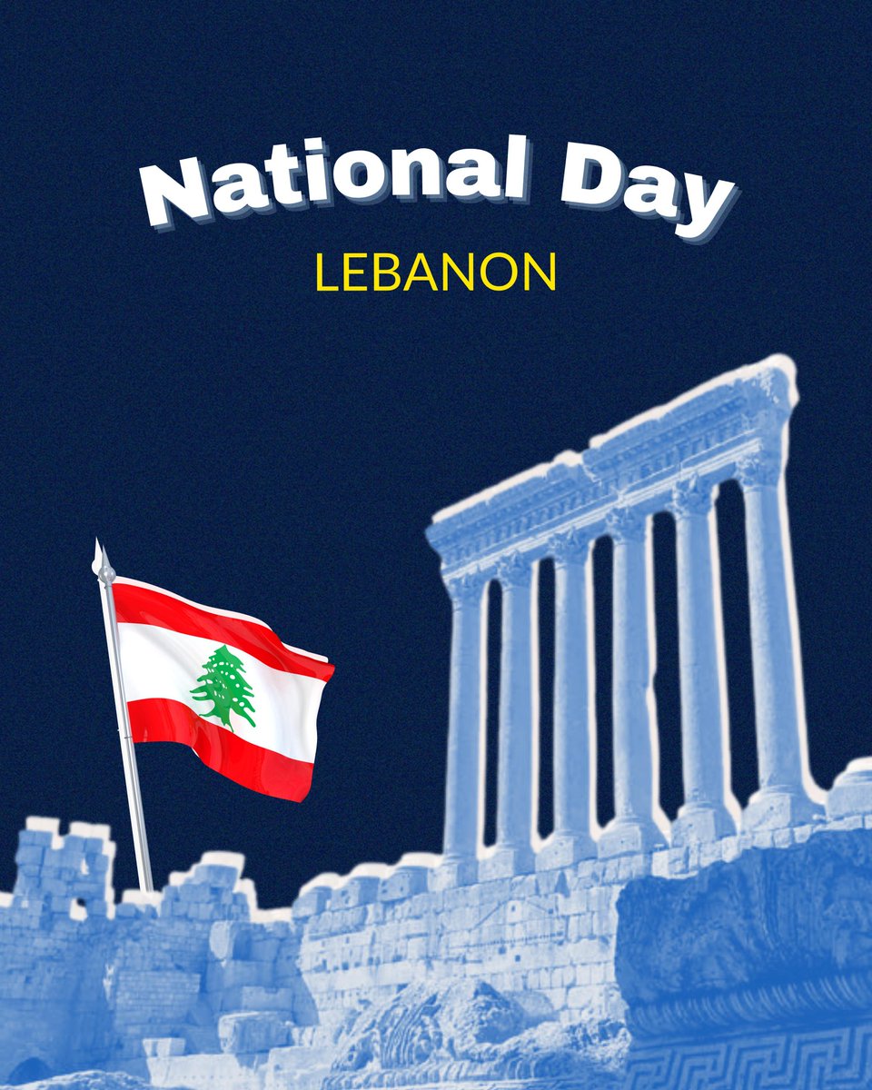 edsnet's tweet image. Today, we celebrate the 82nd anniversary of the Lebanese Independence Day. May the cedar stand tall as a symbol of hope for all Lebanese 🇱🇧