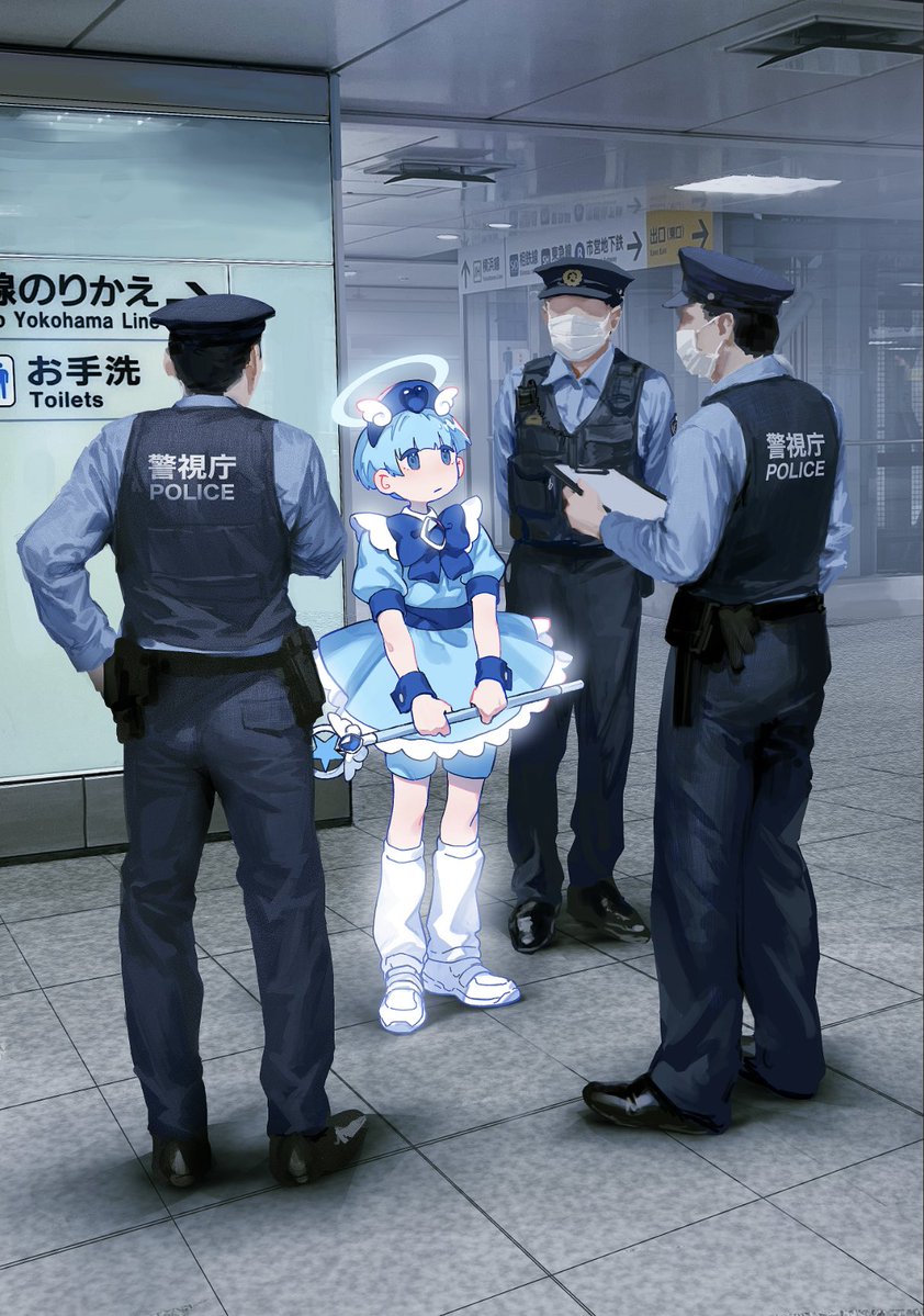 segu_ishida's tweet image. 職務質問