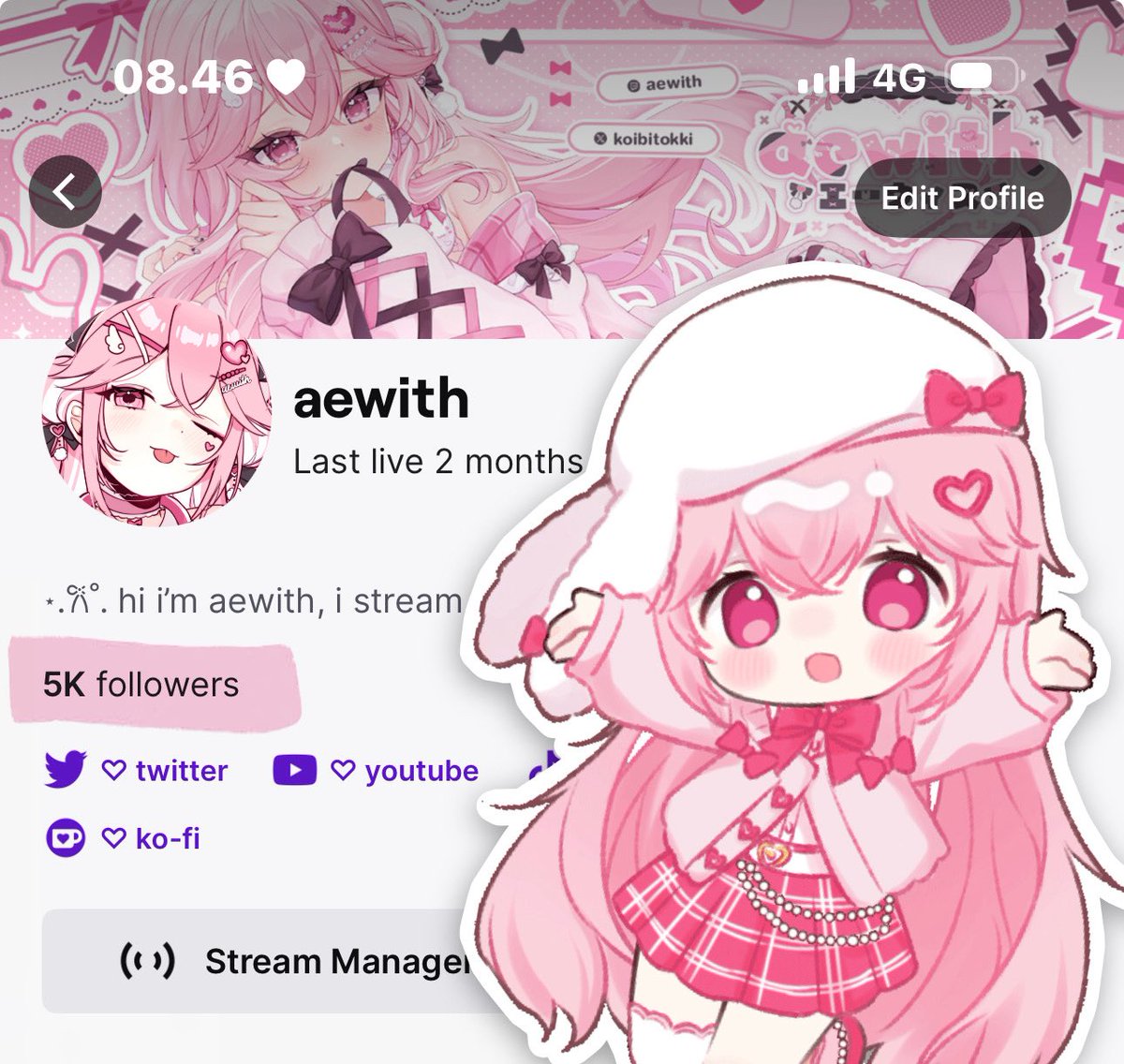 thank you for 5k !! ٩(ˊᗜˋ*)و ♡ 

i reached yet another 2025 goals of mine thanks to you all ♡ and as promised, i will be adding 2 more winners to the raffle 

looking forward to coming back to streaming soon ♡