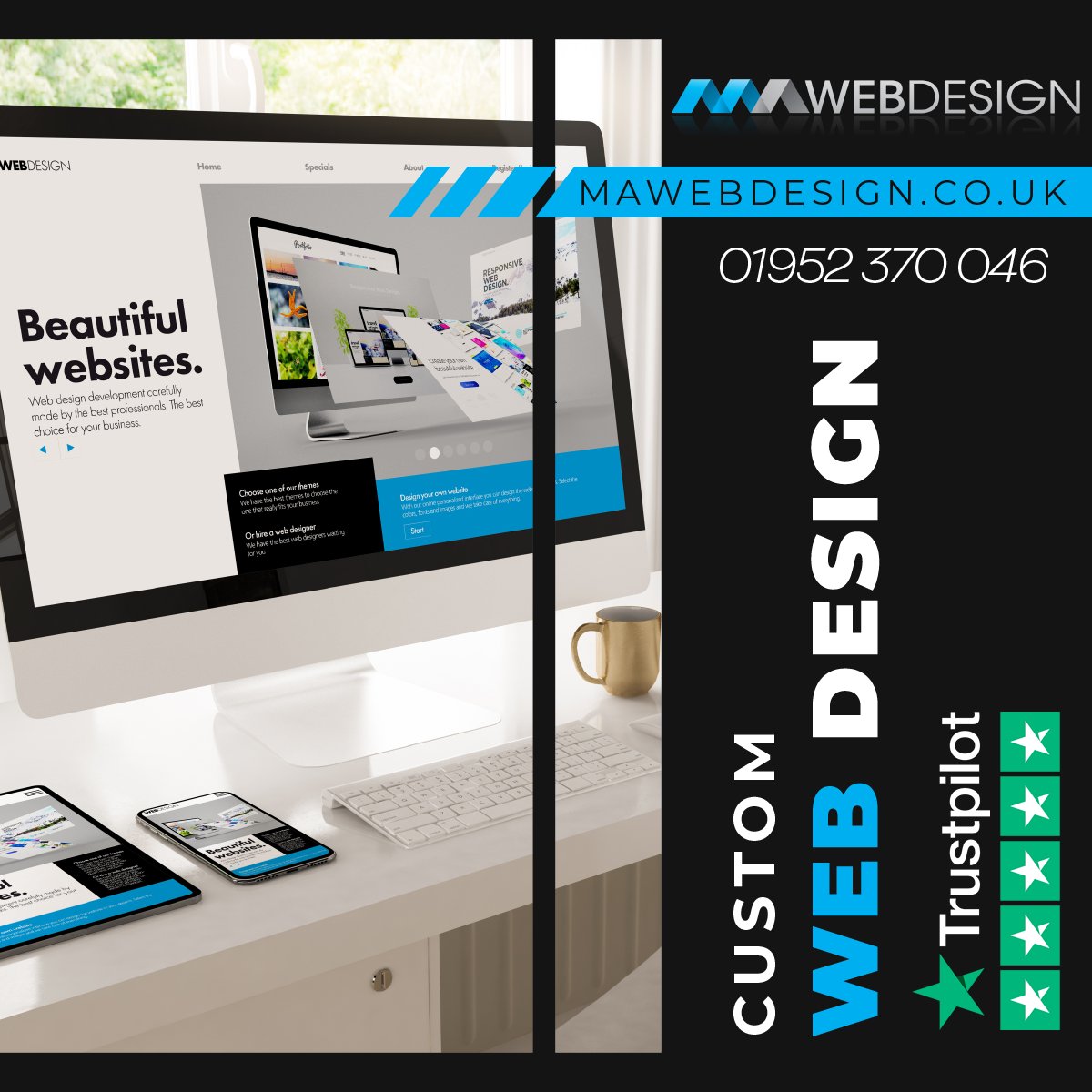 mawebdesign_uk's tweet image. Custom Web Design
We create high performance websites that transform our clients into market leaders. Our clients engage with us to deliver sector-leading websites.

Chat online 👇
🌐 mawebdesign.co.uk
#webdesign #graphicdesign #seo