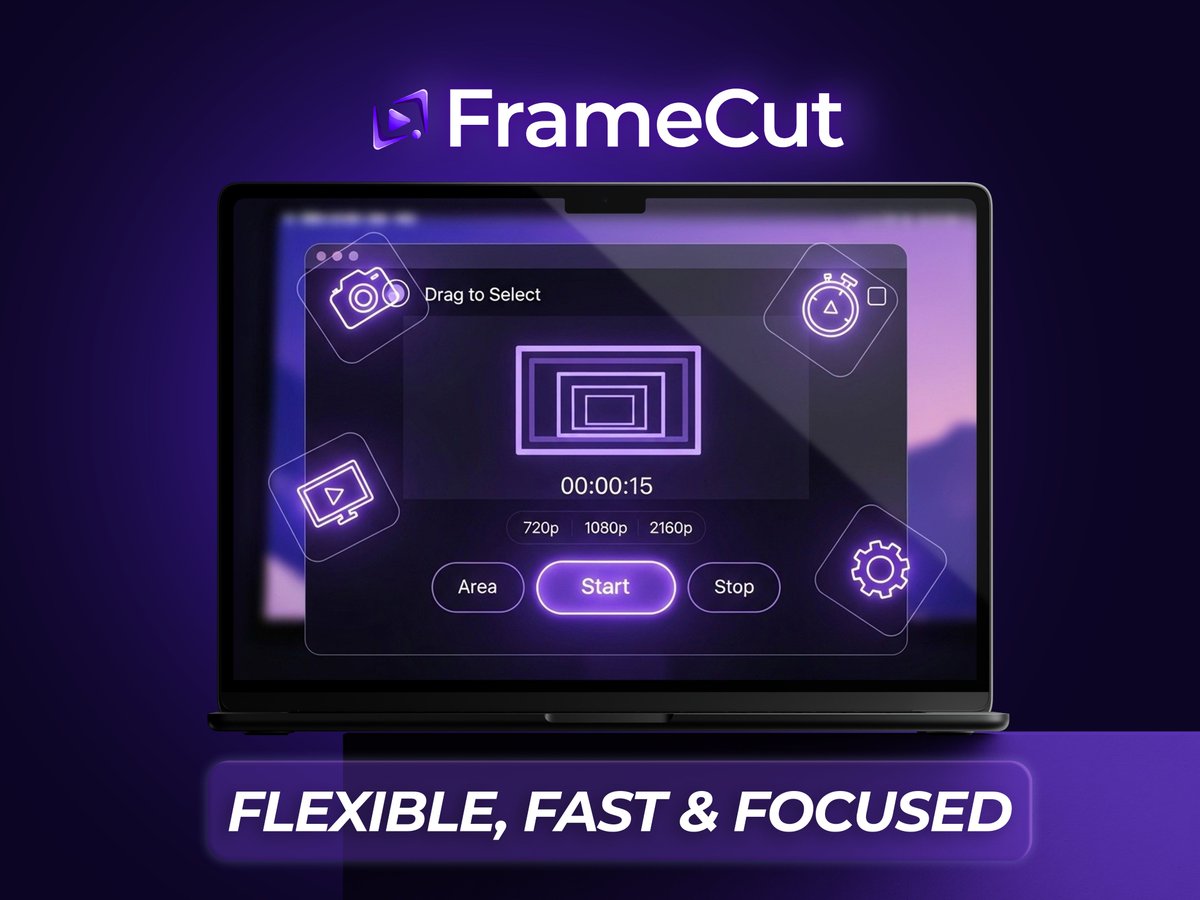 MdJaber26059533's tweet image. FrameCut → free + 60FPS + no lag
framecut.surge.sh

#FrameCut #OpenSource #ScreenRecorder #IndieDev #WindowsApp #python #app #python