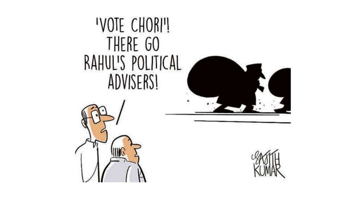 junkshunbox's tweet image. The joke...
These 3 crore signatures that the CONgress will hand over, will be like their claims of victory in #Elections.... FAKE !!!! 

Cartoon courtesy #SajithKumar
