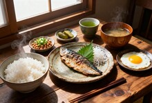StockOuz's tweet photo. Captured the cozy essence of a traditional Japanese breakfast—grilled mackerel, natto, and miso soup in warm, rustic natural light. Available for licensing now. 👇

https://t.co/RrieoWAqTk

#Washoku #Japanesecuisine #FoodArt #JapaneseFood https://t.co/MiiwyFP4u1