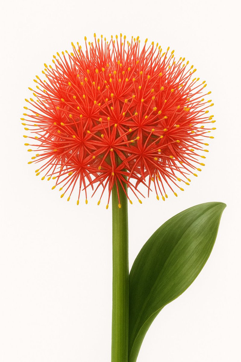 カノン「おはようございます☀️
勤労感謝の日の日曜日～！
連休の中日お天気も良さそうで嬉しいね♪
今日もゆるりと参りましょう😊🌸」

（お休みなので返信はゆっくりになります🙏）

11月23日の誕生花は「ハエマンサス」
太く多肉質な茎の先端に筆のように独特な刷毛状の花を咲かせる特徴的なお花❤️