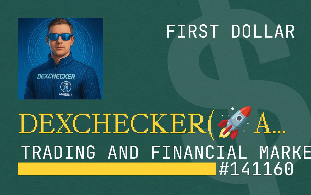 DEXCHECKER(🚀AIAGENT) tweet media
