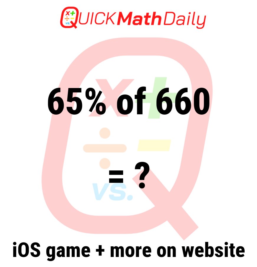 QuickMathDaily's tweet image. 🔍 Can You Outsmart This Math Problem? 🧠 

Prove It By Commenting Below!👇

See more on QuickMathDaily.com 👀 ✅