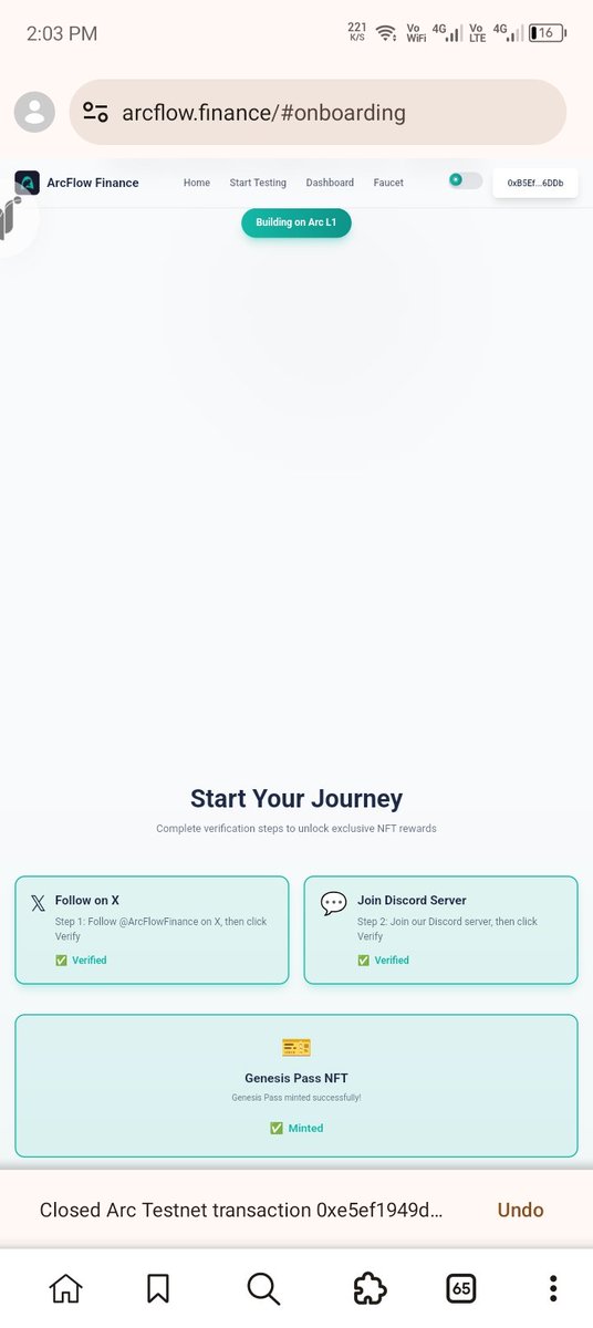 AhsanNaeem19471's tweet image. @ArcFlowFinance #arcflowfinance