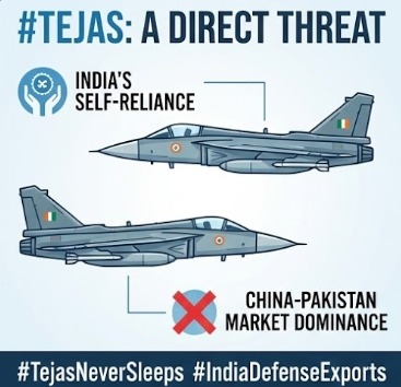 The Tejas crash wasn’t just an attack on a jet it was an attack on India’s rising aerospace power. #TejasNeverSleeps
But every shadow move only proves one truth: Tejas is shaking the world. 🇮🇳✈️

India’s skies are vast, our dreams even bigger Tejas never sleeps. Tejas never