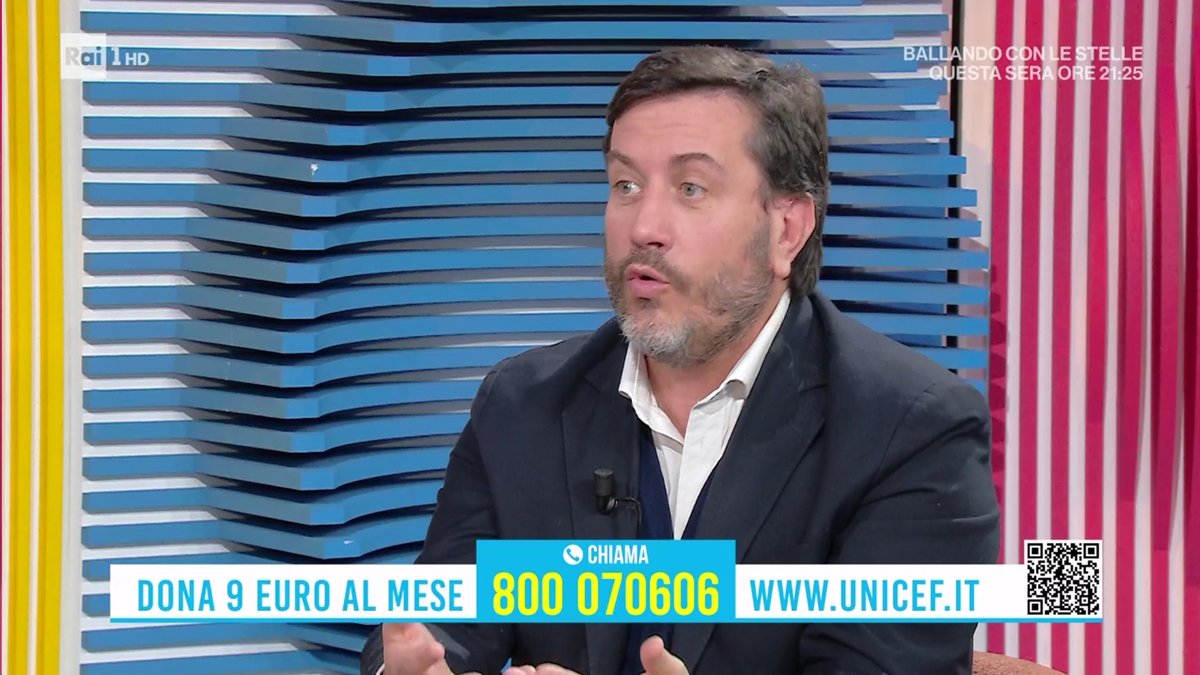 UNICEF_Italia's tweet image. C&apos;è un modo per aiutare i bambini della #Siria che affrontano enormi difficoltà per vivere in un paese dilaniato da anni di guerra: diventare donatore regolare dell&apos;UNICEF.
A #UnoMattinaInFamiglia l&apos;appello di @BeppeConvertini e #AlessandraMastronardi a fianco di @Andrea_Iacomini