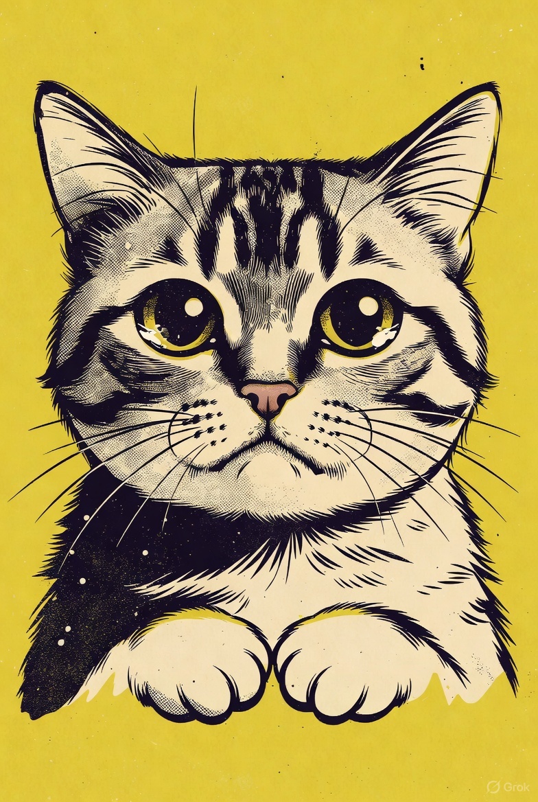 AArtshock's tweet image. So sad kitty

#cat #Caturday #sad #cute #meme