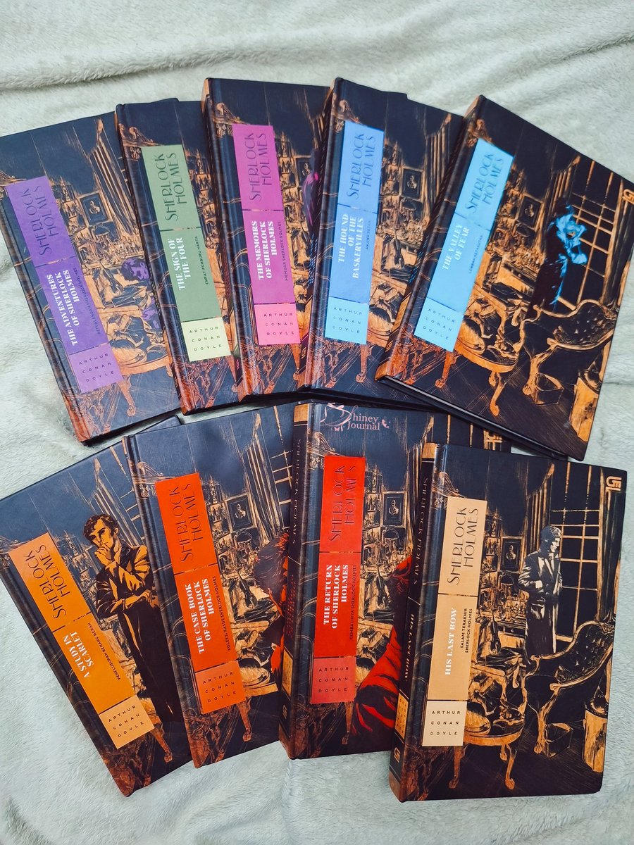 Knowing my kids will grow up surrounded by the stories that raised me and hold these books the way I once did feels like a quiet little legacy.

Tetralogi Pulau Buru (4/4)
Keigo Higashino (12/12)
Akiyoshi Rikako Cover Hitam (11/11)
Arthur C. Doyle (Sherlock Holmes Set) (9/9)
