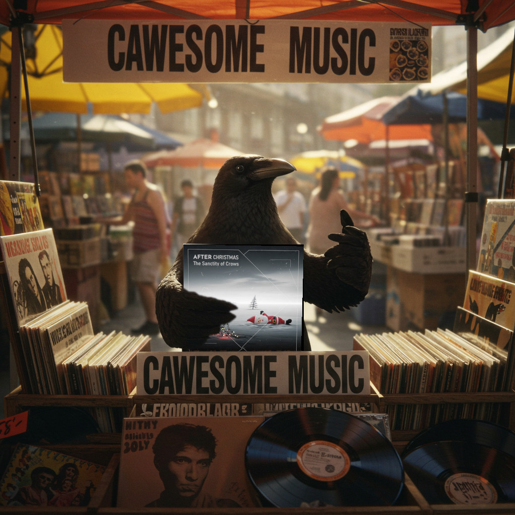 Promoting your next release be like ...

(But you can always listen to the old stuff: linktr.ee/thesanctityofc…)