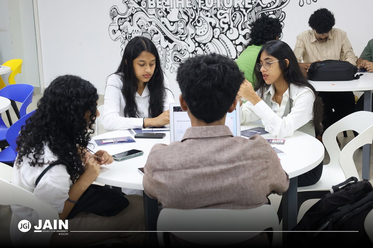 jain_kochi's tweet image. #IDEAFEST2025 witnessed an inspiring start with the ceremonial lamp lighting, followed by powerful and #InteractiveTalks that sparked fresh perspectives and futuristic thinking.

#InnovationFestival #FutureReady #Leadership #StudentInnovation #Inspiration #JAINUniversityKochi