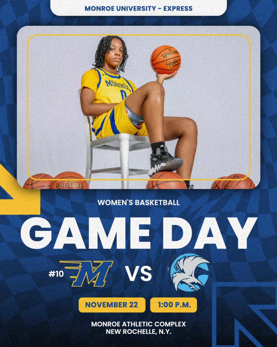 MonroeExpress's tweet image. Nationally ranked No. 10 @muexpresswbb is back on the court for Region 15 action, ready to bring the energy against Dutchess Community College. 

Live Stats and Live Video: MonroeExpress.com/Coverage

#GOEXPRESS #AllAboard #ExpressPride @news12bx