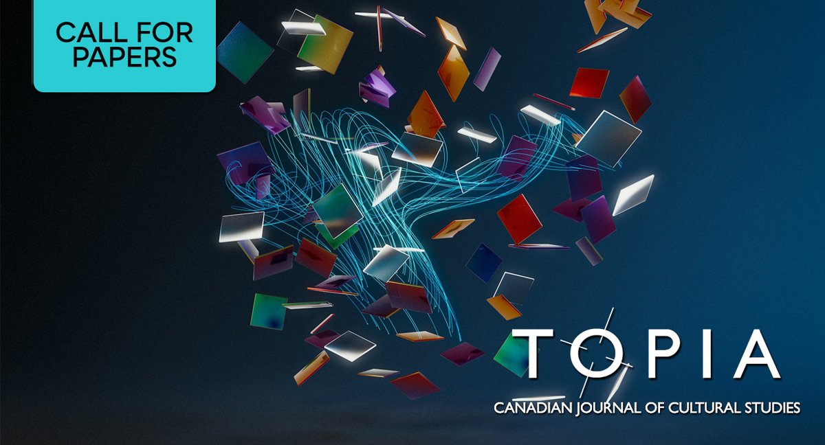 utpjournals's tweet image. Submit to TOPIA! The Journal publishes original research and theoretical essays on culture, accessible to readership in the #humanities and social sciences, along with cultural debates, commentaries, interviews and book reviews. Read the #CallForPapers: bit.ly/topiacfp