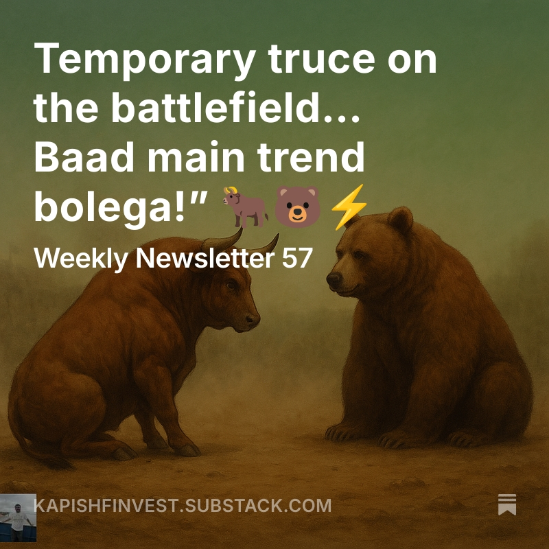 KapFinMFSIP's tweet image. Breadth easing but structure strong… Bulls are preparing. Next move may shake the charts!

tinyurl.com/KapishWeeklyNe…