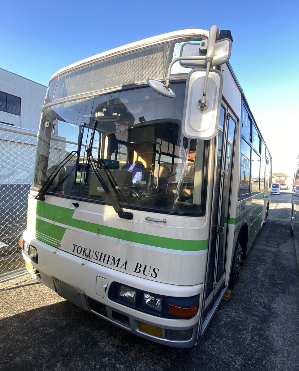 昨年と同様、午後から「徳島バス鳴門[営]」に訪問で〈撮影許可を得て