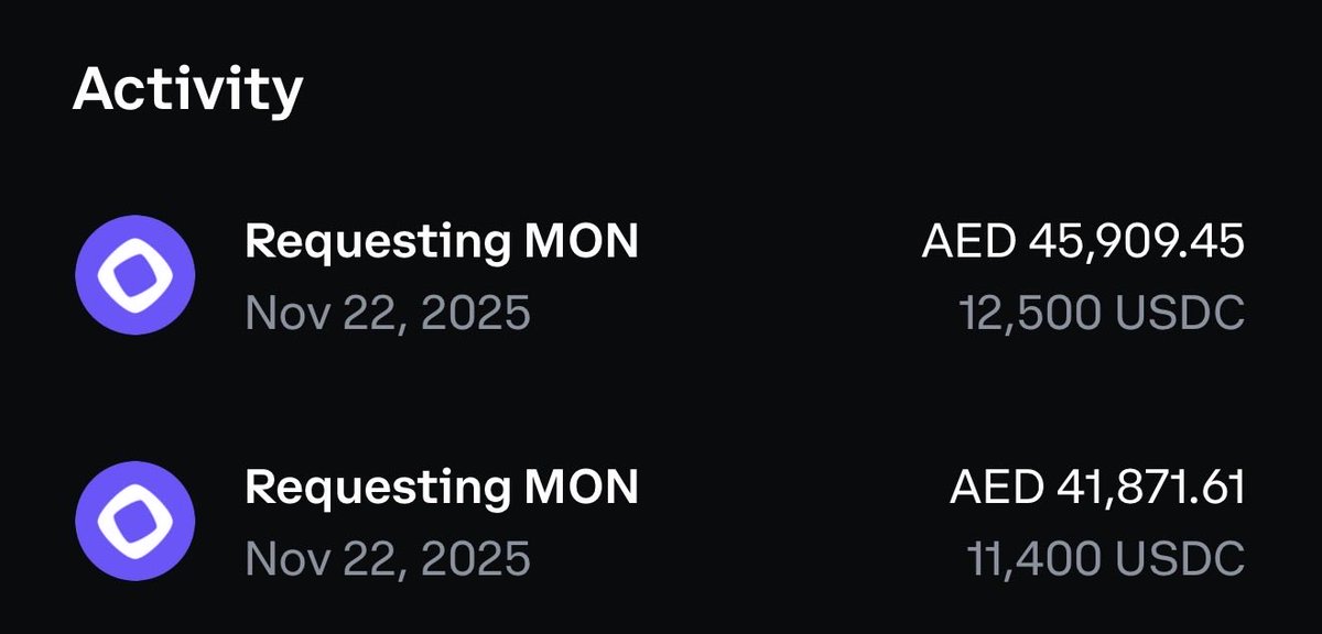 waleswoosh's tweet image. Deposited it all into the Monad ICO on Coinbase, let's see how this ages