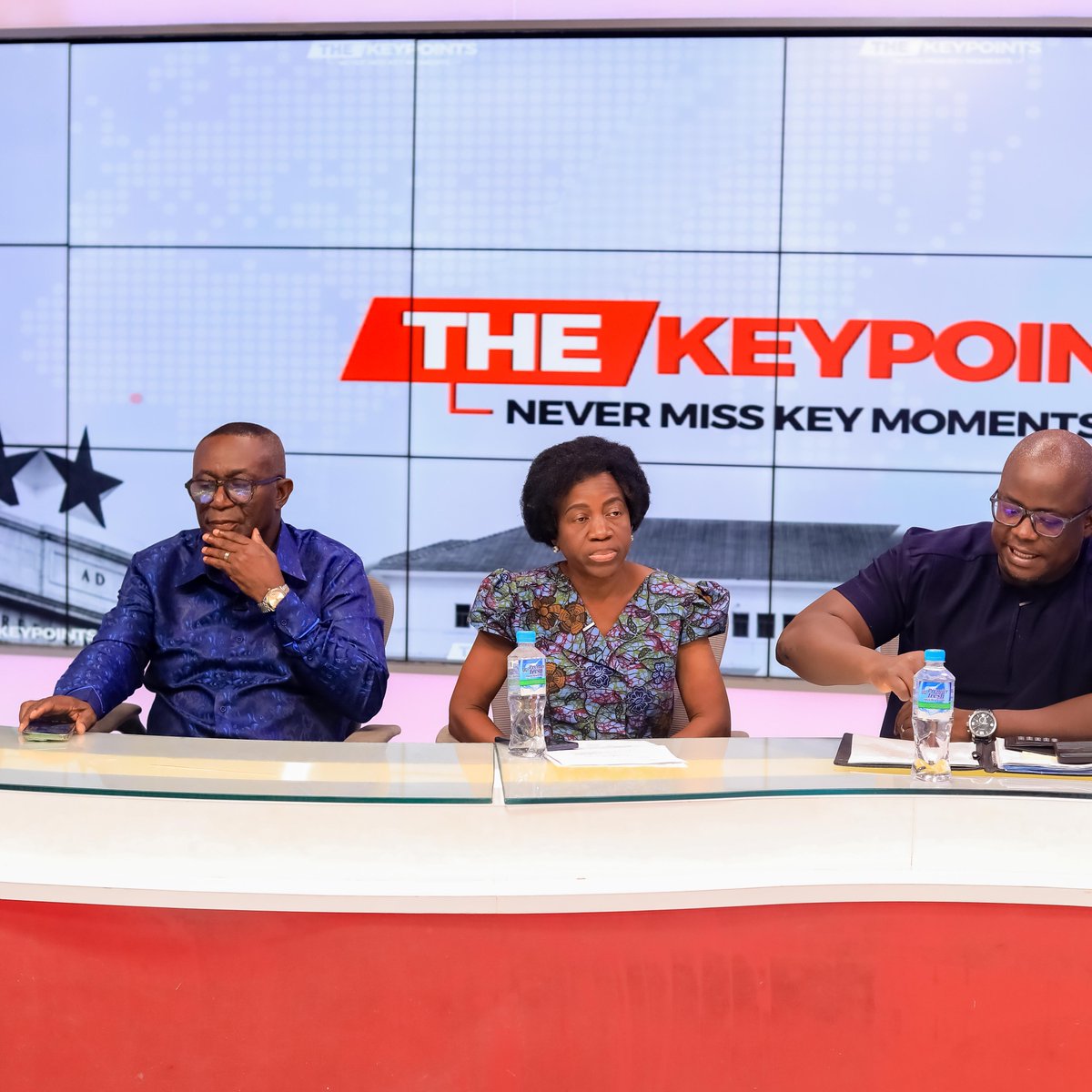 tv3_ghana's tweet image. 📸 Panel members on #TheKeyPoints dissecting today’s top national issue - fight against galamsey.

#TheKeyPoints #TV3GH