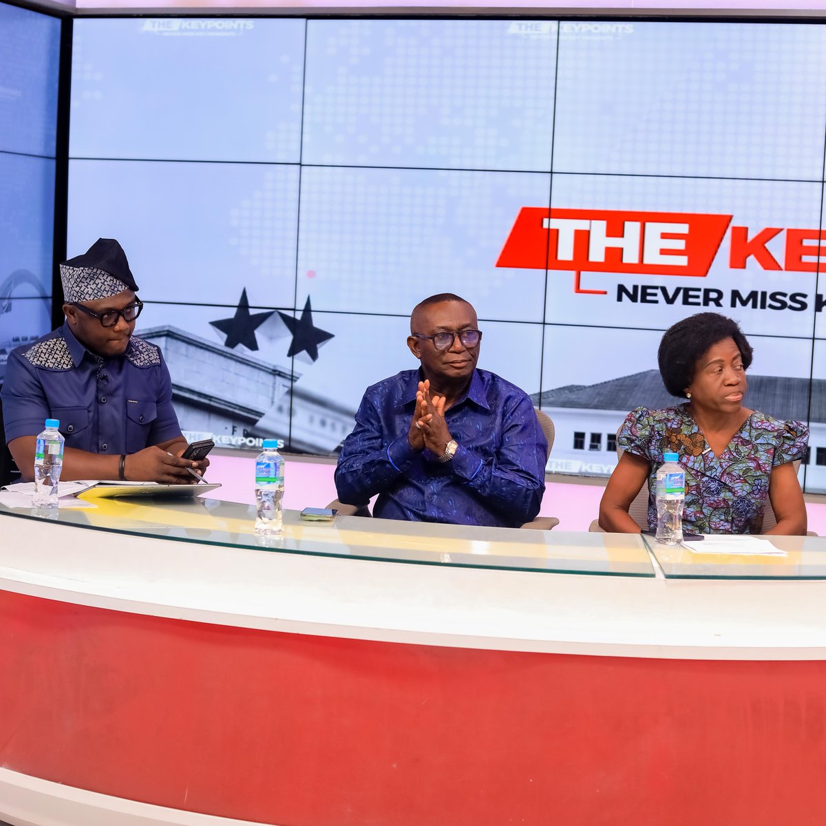 tv3_ghana's tweet image. 📸 Panel members on #TheKeyPoints dissecting today’s top national issue - fight against galamsey.

#TheKeyPoints #TV3GH