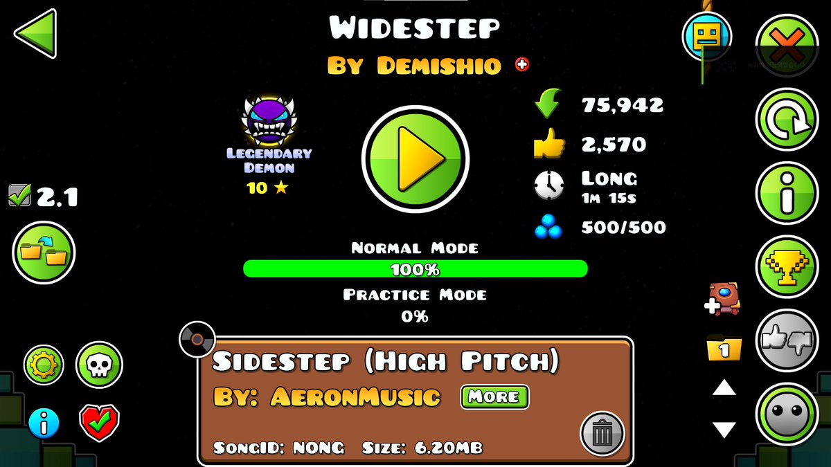 Widestep 100% ang ang 
youtu.be/_pM-pWFuUoE