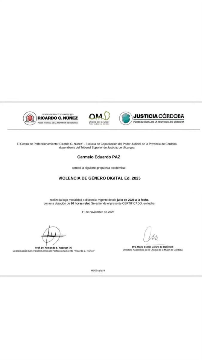 Carmelo Eduardo Paz tweet media