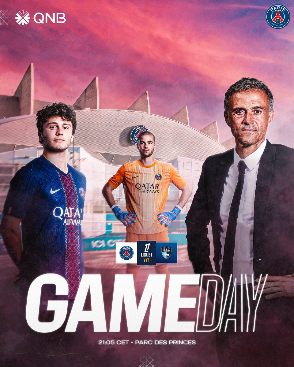 PSG_inside's tweet image. De retour au Parc des Princes ! ⚔️❤️💙

#PSGHAC | #Ligue1