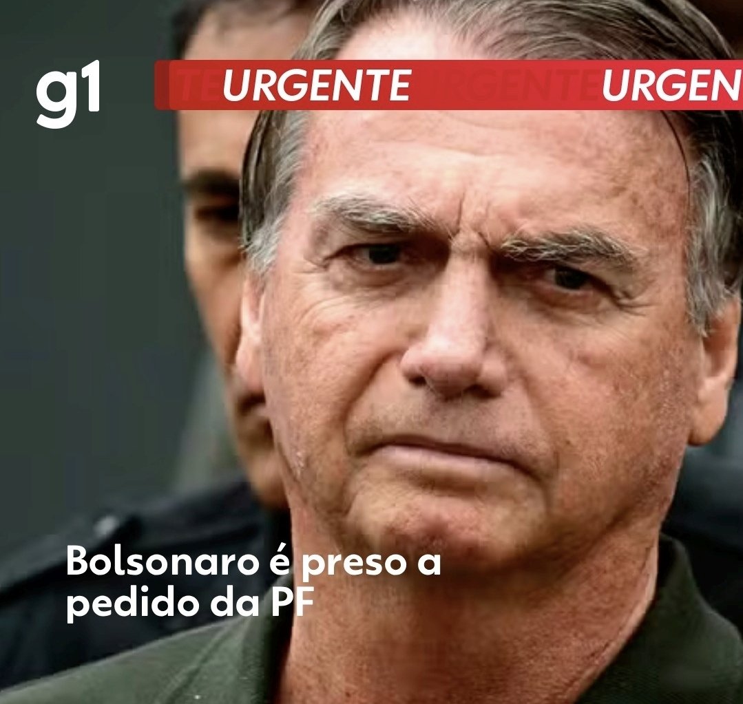 GRANDE DIA 👍 BOLSONARO PRESO!