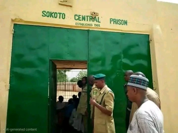 Idriss1109's tweet photo. Dear Ndigbo,

Nnamdi Kanu has had his very first night in Sokoto Central Prison.

He slept in a cage like a rattle lion.

His friends in this prison are Abokis, whom he once disparaged.

His regular morning breakfast will be ‘kunu and 5 pieces of kosai’.

# https://t.co/cnm6mg99f1