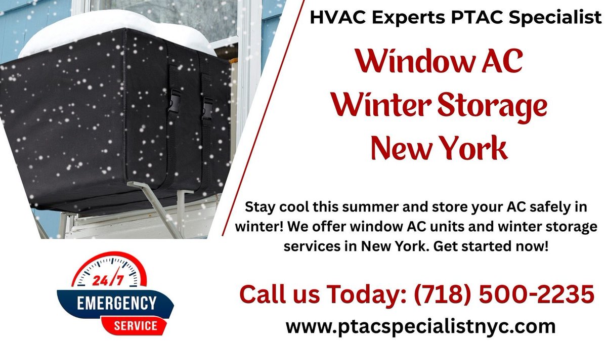 nyc_ptac's tweet image. Stay cool this summer and store your AC safely in winter! We offer window AC units and winter storage services in New York. Call us: (718) 500-2235 or visit: ptacspecialistnyc.com
#HeatingProblems, #FixMyHeat, #HeatPumpRepair, #BoilerService, #GasFurnaceRepair, #FurnaceTuneUp
