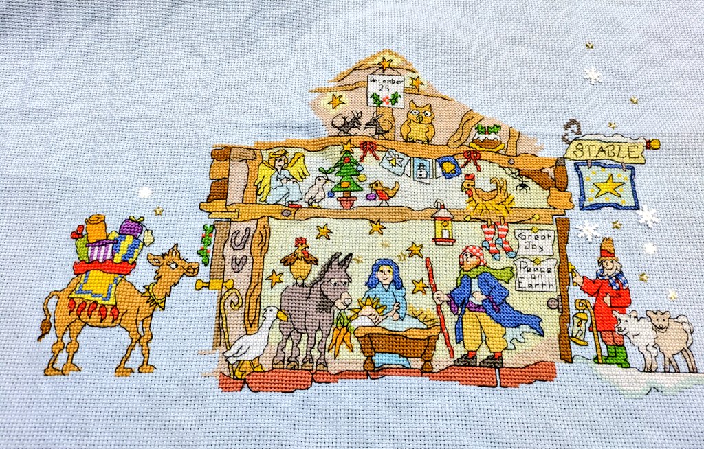 makikostitch9's tweet image. だいぶ進みました😄

#bothythreads
#embroidery
#crossstitch
#Hobby
