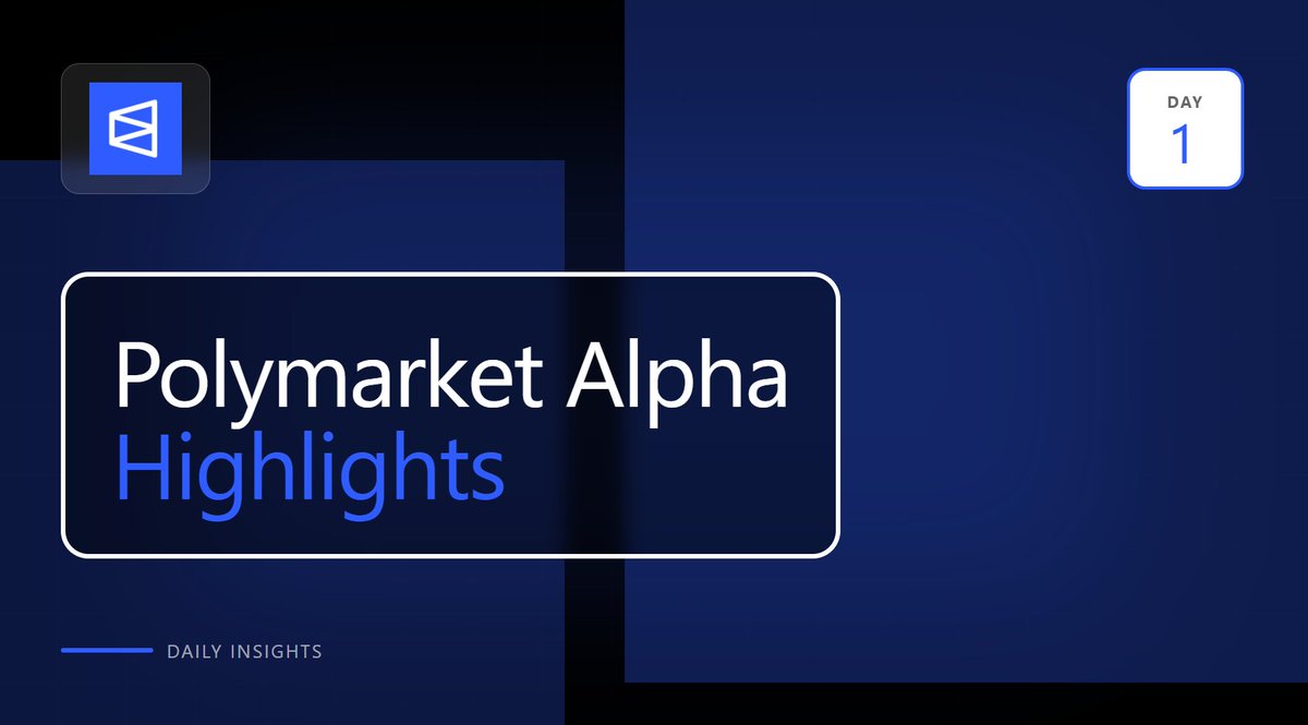 avg_pm_enjoyer's tweet image. polymarket alpha highlights

analytics, and ecosystem boom, with new tools, massive trader wins and losses, and even AI agents and geopolitical markets shaping how people interact with real‑world events.

@baeko_02 : an overview on why @Polymarket and prediction markets are…