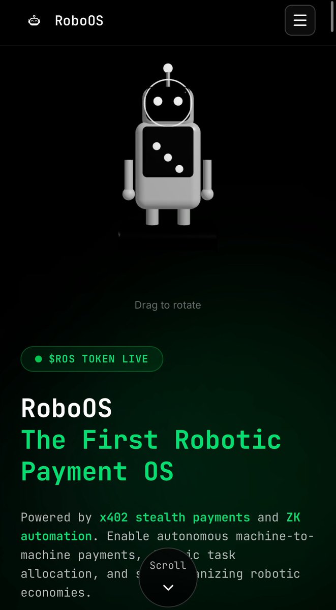 MarxMeterian's tweet image. I just bought a bag of $ROS 🤖 🛡️

🔥 You saw what $DMCH did? From 20K to over 450K in just hours.
But that was most only hype.
$ROS is infrastructure. 📡

#ROBOTIC + #PRIVACY + #X402 narrative 💣 

CA on SOL:
HEA4baiTauugXqWzSVVA43oaZhQf7zoUg1kuoSfqpump

Market cap : 55k (shared…