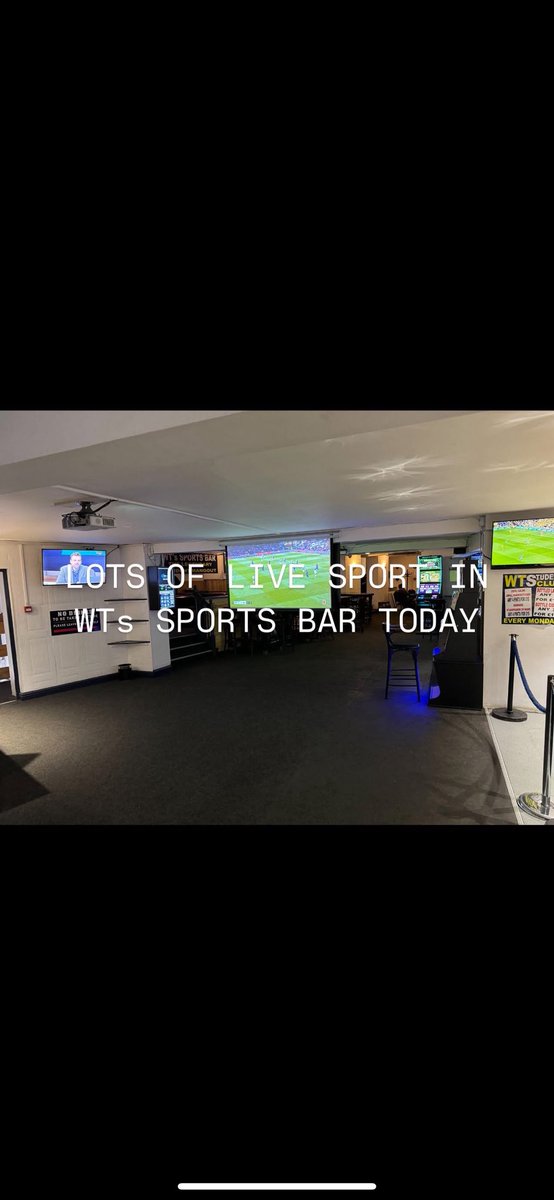 ClubWts's tweet image. LIVE SPORT ON OUR SCREENS TODAY 

🕰️ 12:30
BURNLEY V CHELSEA 

🕰️ 17:30
NEWCASTLE V MAN CITY 

PLUS… live football scores from around the uk and plenty of live horse racing to boot 🐎⚽️