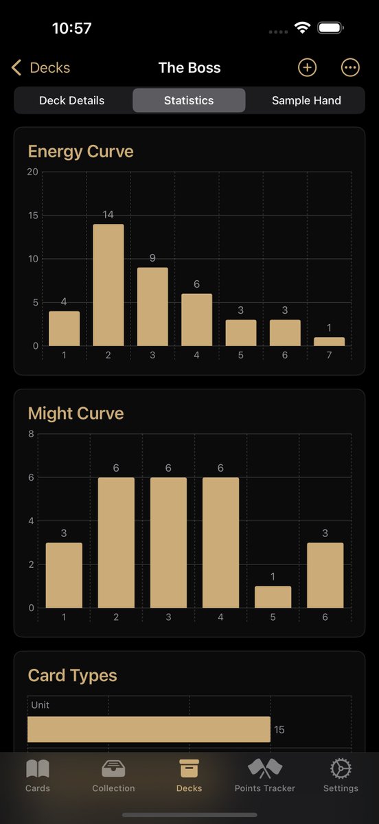 🚀 New update for Riftbound Companion! v1.3.4

Build smarter and manage your collection better than ever:

📊 Deck Stats (Energy/Might curves, types &amp; colors)
🗂️ New Collection Sorting options
📐 Customizable Collection Grid
🛠️ Better Deckbuilding &amp; Sideboard rules
🔍 Faster Card