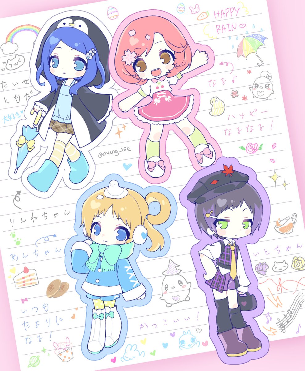 mung_hie's tweet image. 𝕙𝕒𝕡𝕡𝕪 𝕣𝕒𝕚𝕟 ♪