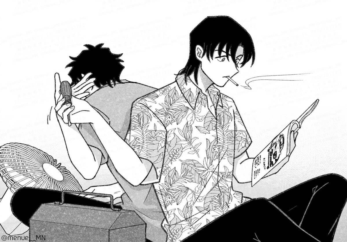 それぞれ趣味の時間を楽しむ爆処