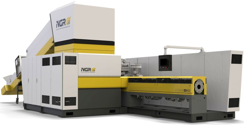 NGR - Next Generation Recycling Machines: X:GRAN  - neues Beschickungskonzept sensationelle Perfomance! kunststoff-schweiz.odoo.com/r/ppg