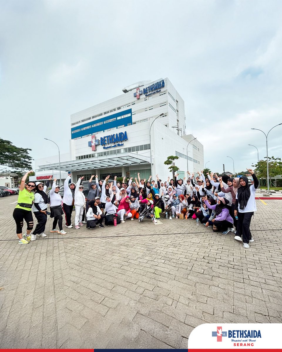 Sehat Bersama Bethsaida Hospital Serang 💙

Bethsaida mengadakan kegiatan Senam Sehat bersama masyarakat Serang dan sekitarnta pada Sabtu, 22 November 2025.

#BethsaidaHealthcare #BethsaidaHospitalSerang #HospitalWithHeart
#SenamSehat #HealthyLifestyle #Serang #Cilegon