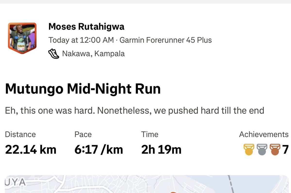 Well done <a href="/mutungomadbus/">The Mutungo Madbus</a> team for a well-organised run. You’ve now made this your signature event, and there’s no looking back.

<a href="/brian_mutono31/">Brian Mutono</a>, thank you for the generosity to me and <a href="/dr_RaymondM/">omushaho we'emitwe (Dr.Raymond)</a>. This one was tough, and you came in handy to push us to the end.