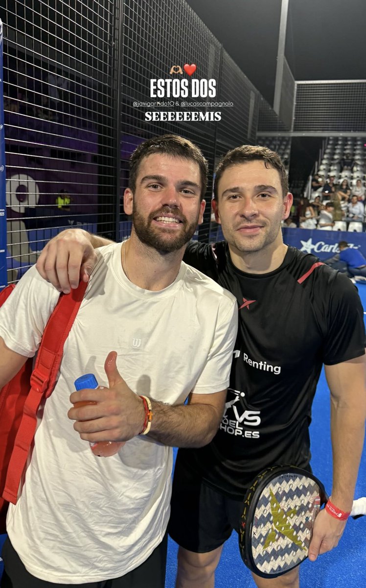 Como me gusta verlo sonreír, se merecía acabar el año por todo lo alto y lo hará.

Tendremos un 2026 muy interesante por que estoy seguro de que aún no hemos visto la mejor versión de ellos jugando juntos.