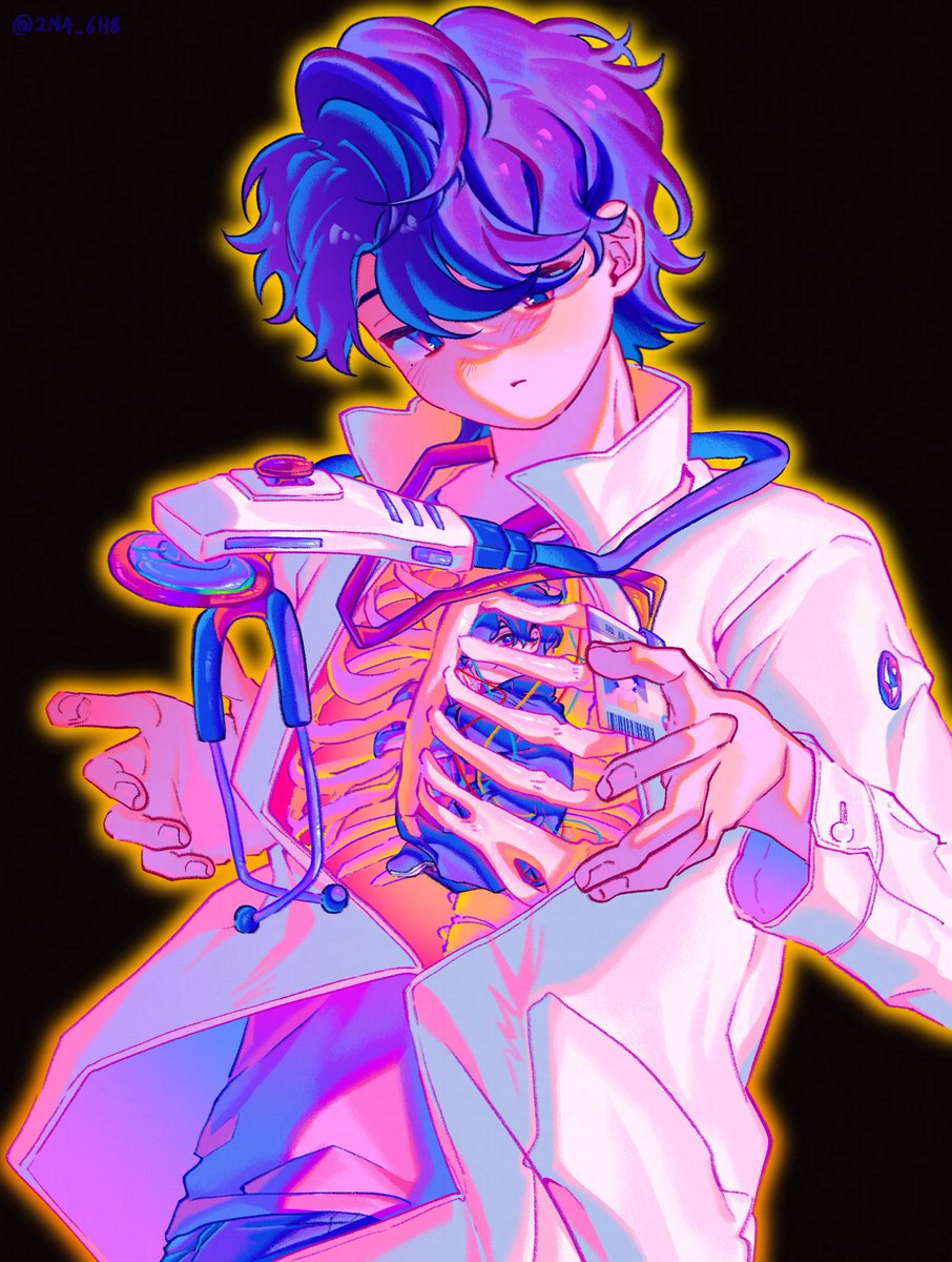 2N4_6H8's tweet image. 心臓