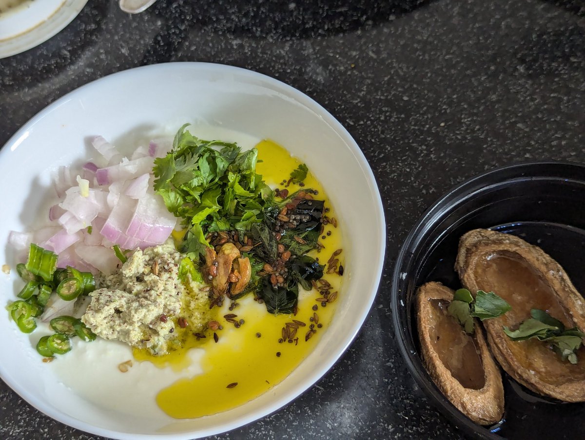 gpshots1's tweet image. &quot;Ambula Rai&quot; (ଅମ୍ବୁଲ ରାଇ): is a famous Odia side dish (it&apos;s a type of Pachedi/Raita). It&apos;s made of Ambula (Dry raw mango) and Rai (mustard seeds sauce). 
If you have not tried, you are missing something. Recipe in the image, try this winter.
#gpkitchen #WeekendCooking
#OdiaFood