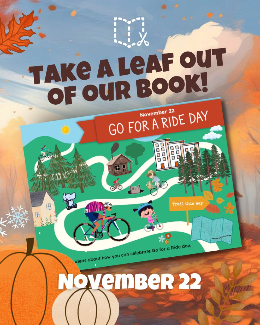 BookCreatorApp's tweet image. It&apos;s Go For a Ride Day!

Time to get your bike (or scooter!) out. Share ideas about how you can celebrate going for a ride!

🚲 Remix it now—hubs.ly/Q03PlJBW0