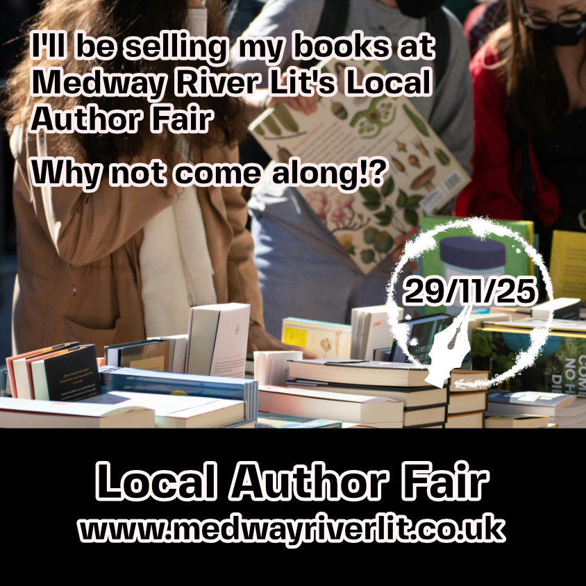 medwayriverlit.co.uk/post/authors-y…
If you are local why not come and say hello at the Author Fair 29/11/2025. I will be selling both books #Ravenscourt and #TowerofVengenace #AuthorFair #LocalAuthor #MedwayRiverLit