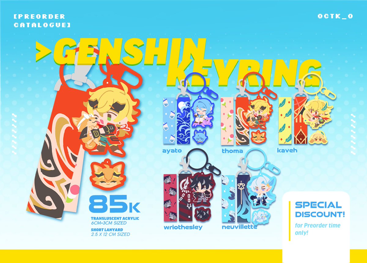 octk_o's tweet image. [RT💕]
₊˚⋆ My #CF21 Post-Order is open! ₊˚⋆
📍Open: 22 Nov - 5 Dec 23.59 WIB

Keyrings still on discount!
💫Local only bit.ly/EJCF21PostOrder
💫Local Backup Link (if the first one hits limit): bit.ly/EJCF21PostOrde…

WW/Local GO DM first!
#cf21catalogue #comifuro21 [1/?]