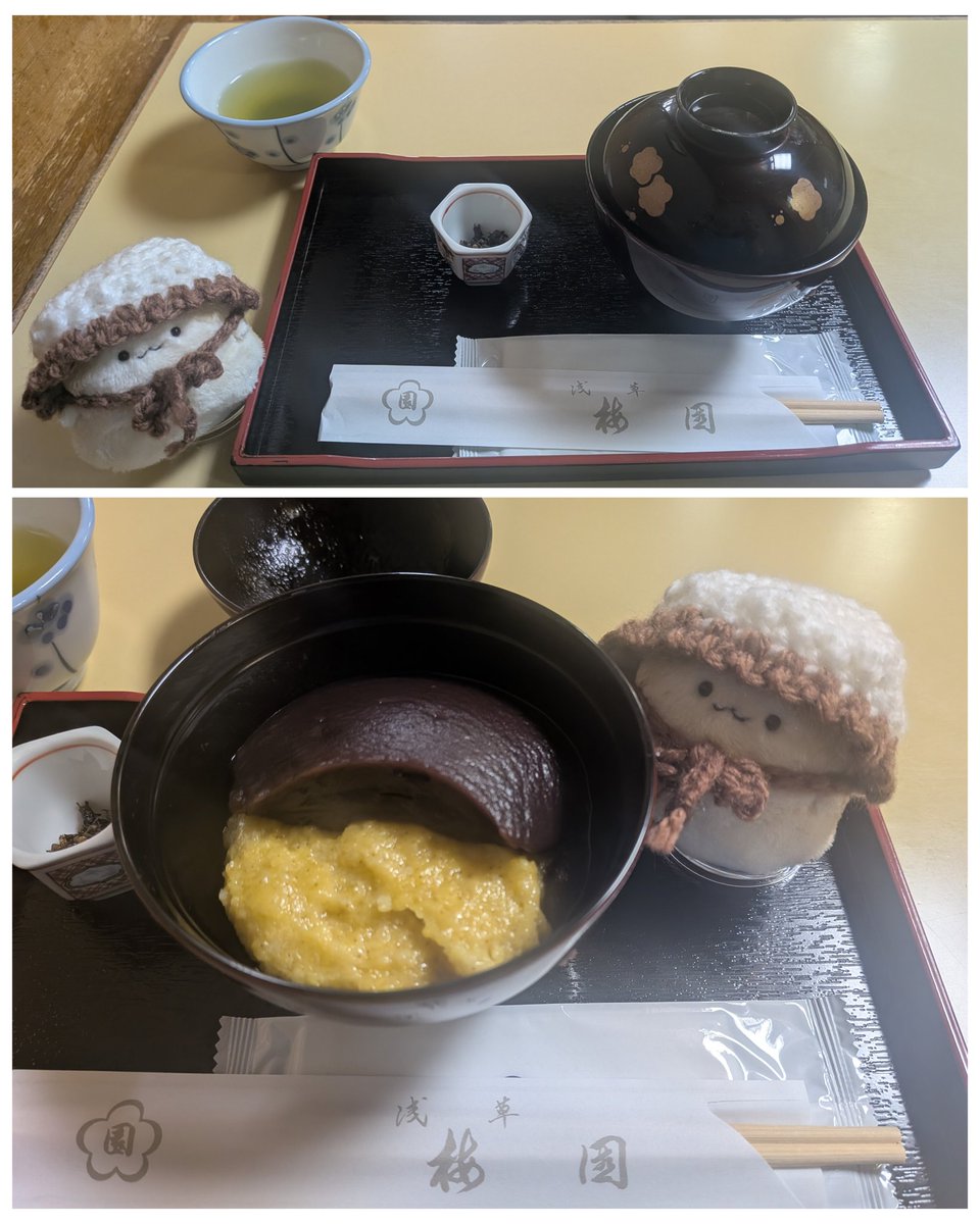 『笑福亭鶴瓶落語会 2025』たくさん笑いました🗣️落語inスイス、すごい…写真もBGMも素敵で感動。旅したい🥲お昼はカツ吉味噌トンカツ🐖食後のデザート浅草きびだんごあづま🐇3時のおやつ梅園本店粟ぜんざい🕒と浅草を満喫。また行きたいな🏮一緒に行ってくれたのはギュッと鳴くハムのミルクチョコ✌🐹