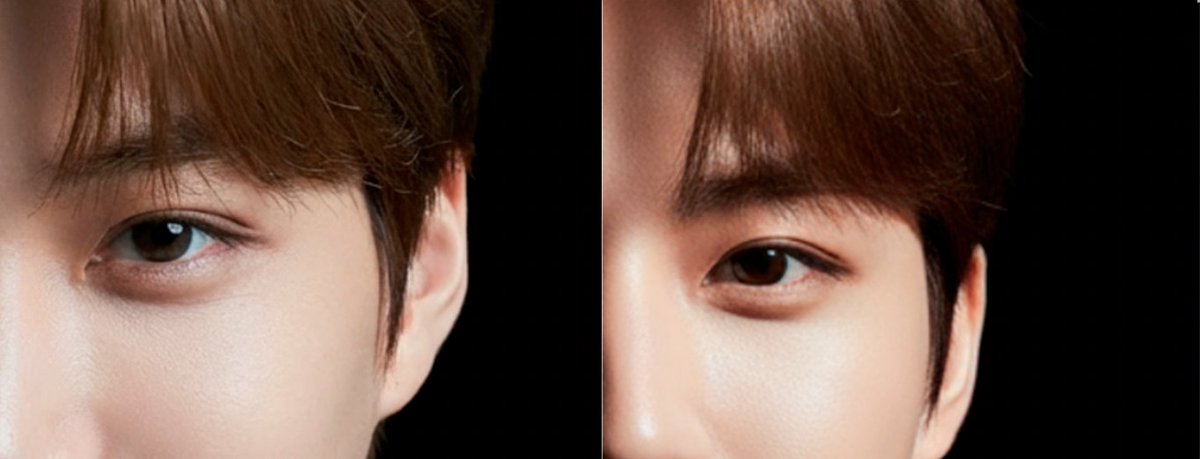 Aether_lab_'s tweet image. 【ビジュアル革命】AI進化、やばすぎない？新しい画像生成技術と従来のバージョン、KAIの瞳のアップを比較してみたよ。Nano Banana Proおそるべし。
左がGemini3、瞳の奥の光、肌の質感、髪質も非常にリアル。右がGemini2.5、肌の質感が少しだけ加工感あり。
#画像生成 #AI進化 #ビジュアル戦略