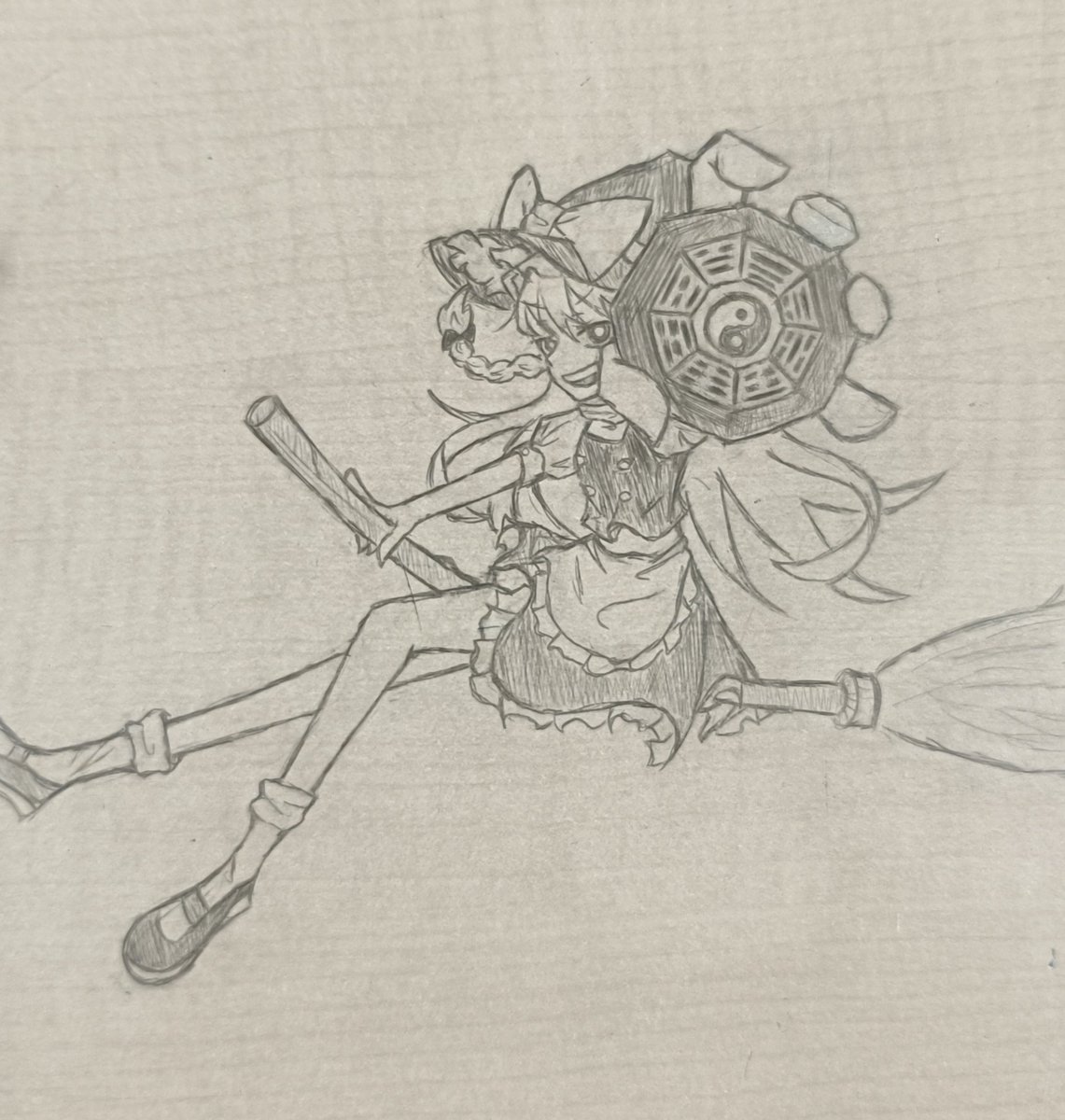 oosya_F1514's tweet image. ちょっと前の落書き
#東方Projectᅠᅠᅠᅠ
#東方イラスト

イラスト練習中なんで変なとこいっぱいあります。
投稿頻度めっちゃ少ないかもです。
応援みたいな感じで良かったらフォローしてください！！