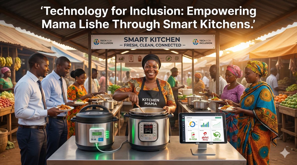 Tech + clean cooking can transform Tanzania’s food economy. Smart kitchens, PAY-GO LPG/EPC &amp; mobile money can lower fuel costs, boost safety &amp; empower Mama Lishe to scale their businesses. Time to innovate together. DM to collaborate #CleanCooking #MamaLishe